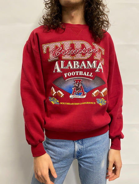 Sudadera Granate Alabama Football / Talla L