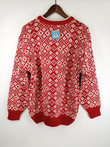 Jersey NAF NAF Rojo & Blanco / Talla M