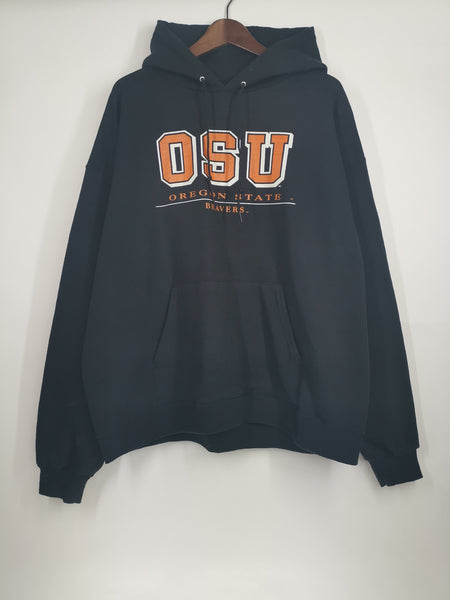 Sudadera Negra University / Talla XL