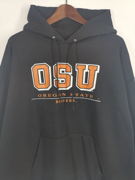 Sudadera Negra University / Talla XL