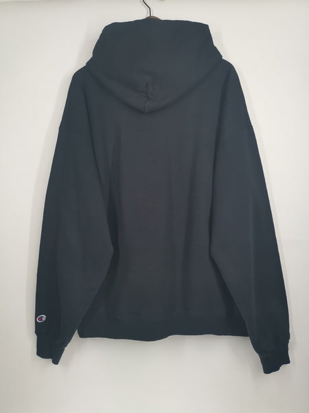 Sudadera Negra University / Talla XL