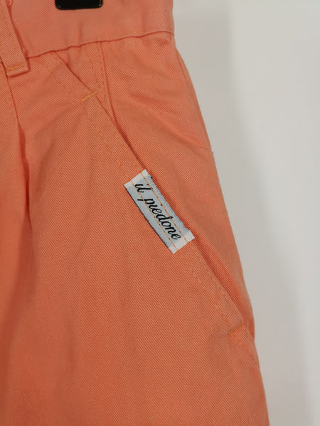 Pantalón con Pinzas Naranja / Talla 34