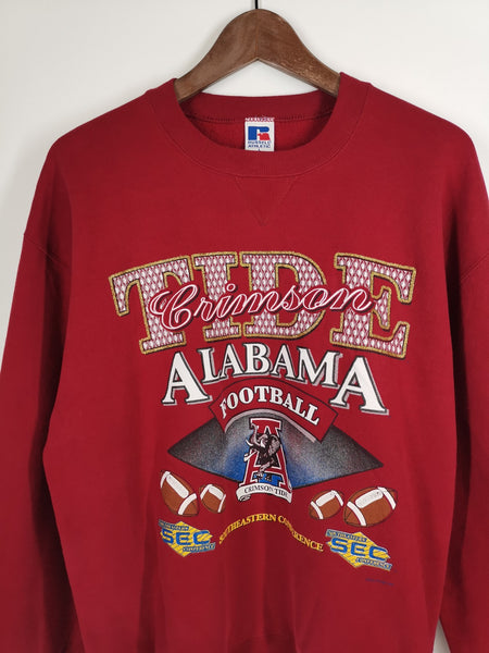 Sudadera Granate Alabama Football / Talla L