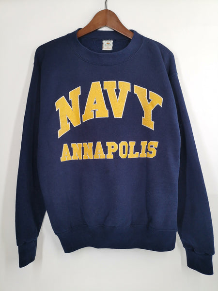 Sudadera Algodón Azul Marino Print NAVY ANAPOLIS / Talla M