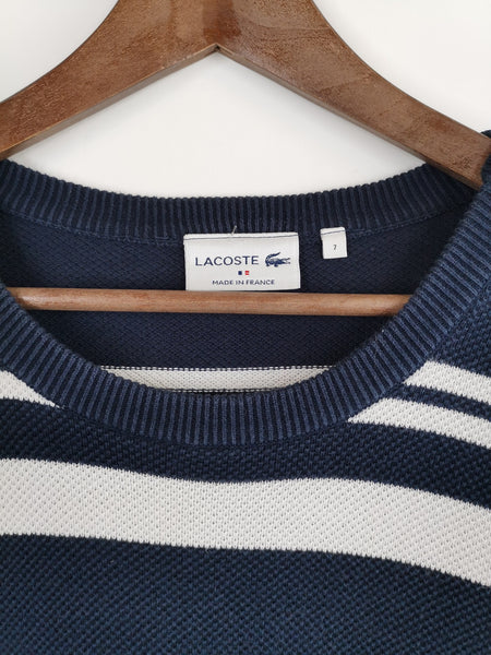 Jersey Rayas Marineras LACOSTE / Talla M-L