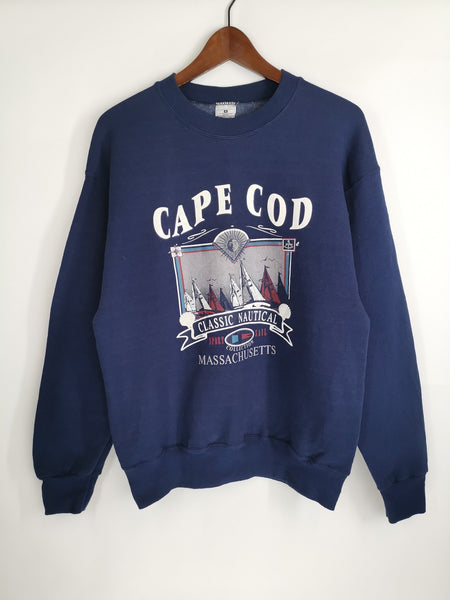 Sudadera Azul Marino CLASSIC NAUTICAL / Talla M