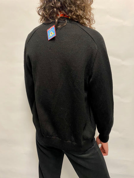 Cárdigan de Punto Negro FILA / Talla L