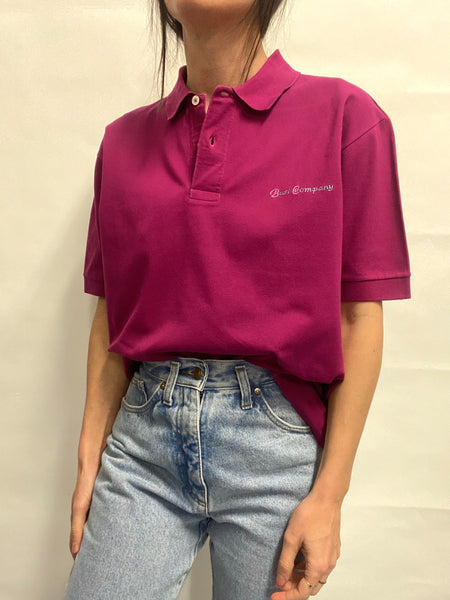 Polo Margenta Años 90 / Talla S