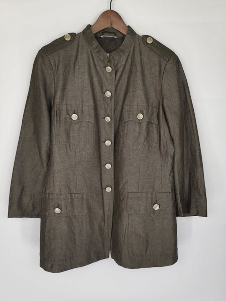 Sahariana MAX MARA Lino & Lana / Talla M