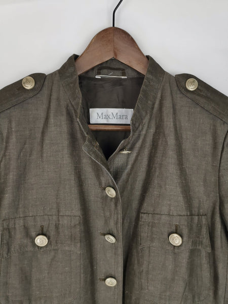 Sahariana MAX MARA Lino & Lana / Talla M