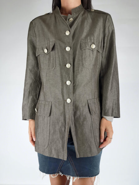 Sahariana MAX MARA Lino & Lana / Talla M