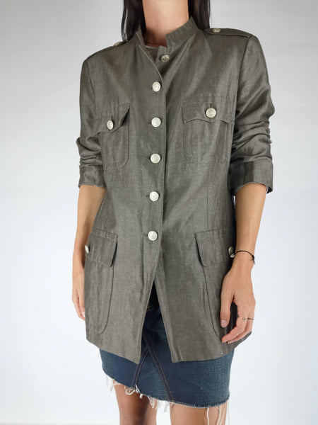 Sahariana MAX MARA Lino & Lana / Talla M