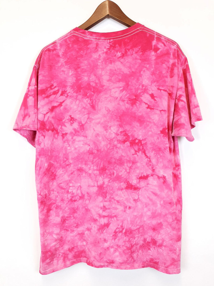 Tie dye camiseta discount rosa