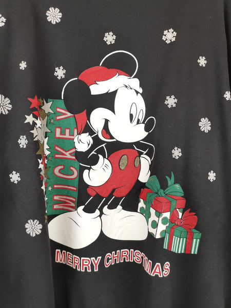Sudadera Mickey Navidad / Sweatshirt / talla XL