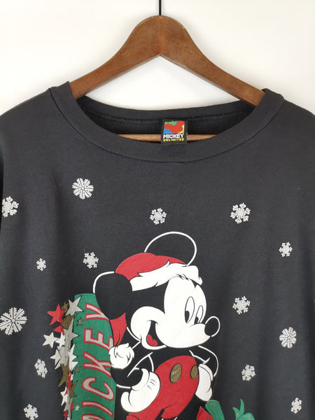 Sudadera Mickey Navidad / Sweatshirt / talla XL