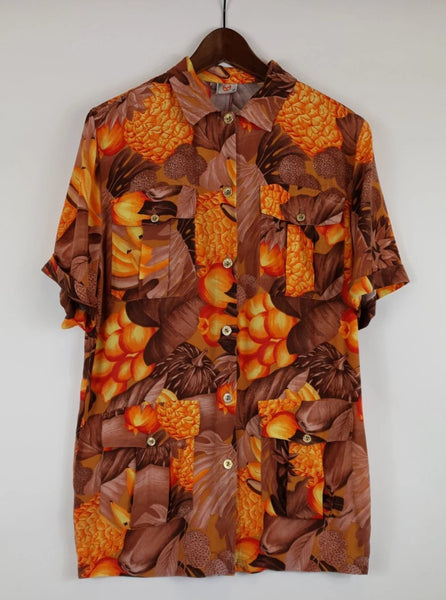 Blusa 90's Manga Corta STEFANEL / Talla S