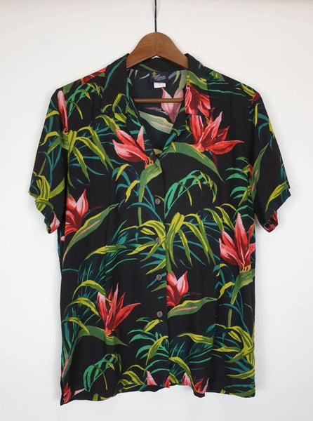 Camisa Hawaii Flores del Paraíso M