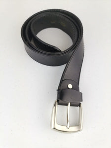 Cinturón Piel Negro  / Talla L
