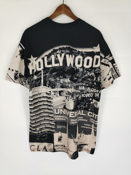 Camiseta Negra HOLLYWOOD / Talla L