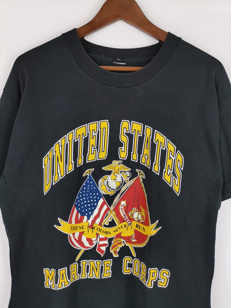 Camiseta Vintage Cuerpo de Marines de USA / Talla M