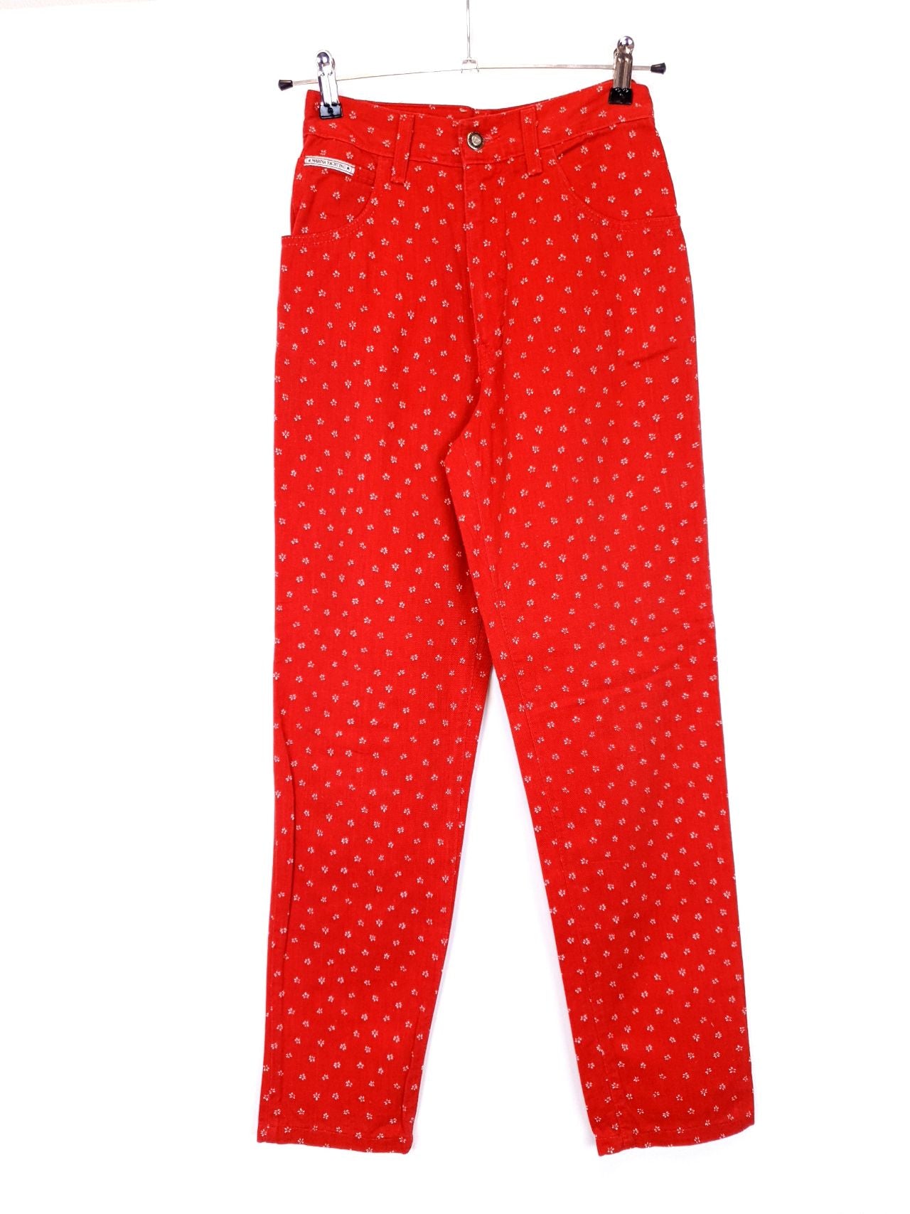 Ladies Summer Trousers Rojos, Talla S