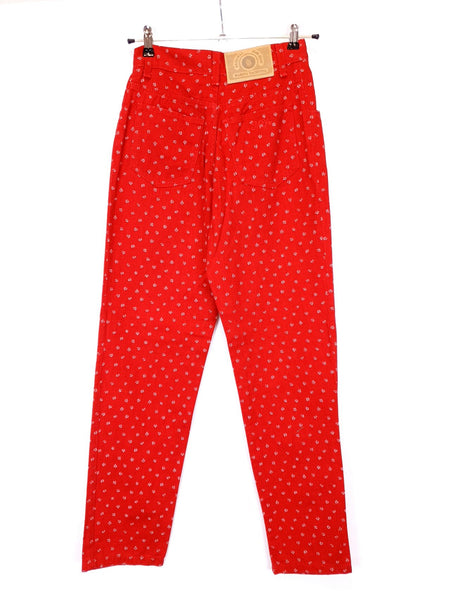 Ladies Summer Trousers Rojos, Talla S