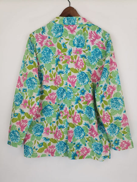 Blazer Flores / Talla M