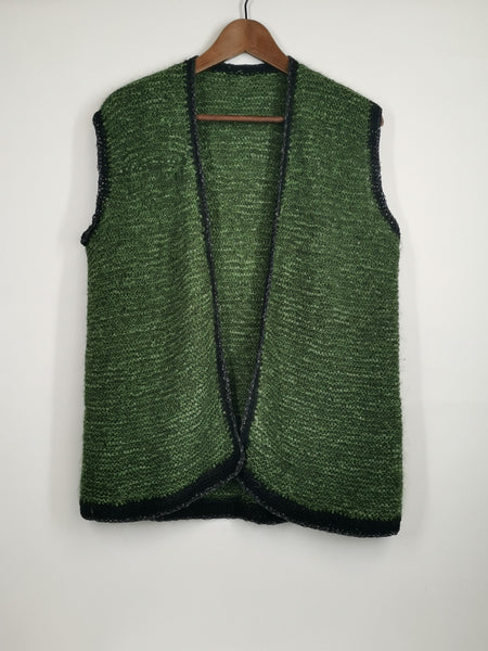Chaleco Punto Verde / 90´s
