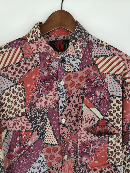 Camisa Print Patchwork / Talla L