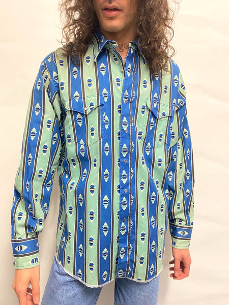Camisa 90´s Navajo WRANGLER / Talla XL
