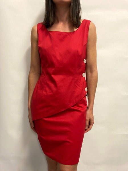 Dos Piezas Rojo OLIVER by VALENTINO / Talla S