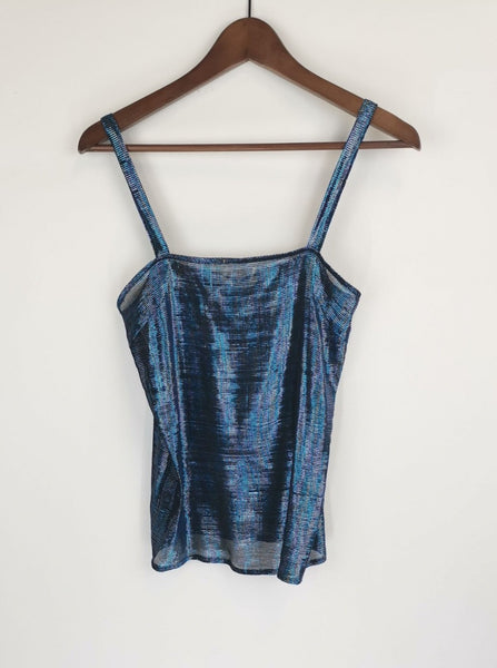 Top de Tirantes Brillos Fantasy 80s / Talla S