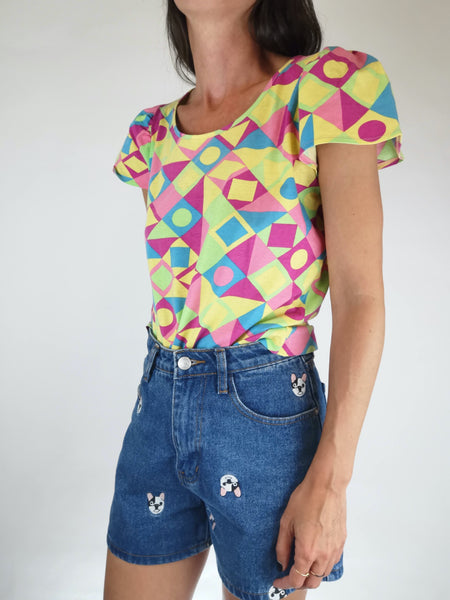Camiseta Summer Colors 90´s 012 BENETTON / Talla S