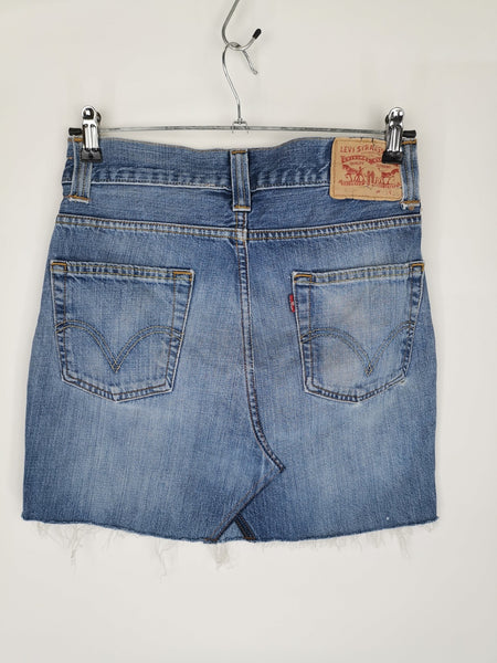 Minifalda LEVI´S 505 REWORKED Denim Claro / Talla 30" (talla entre 38 y 40)