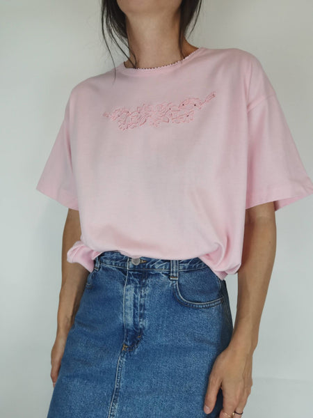 Camiseta Rosita & Bordado / Talla M-L