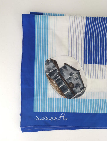 Pañuelo Líneas Azules & Arquitectura