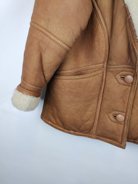 Abrigo Pelliza Mujer / Sheepskin coat / Talla L