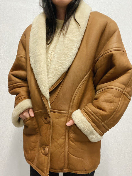 Abrigo Pelliza Mujer / Sheepskin coat / Talla L